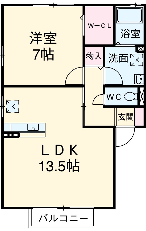 リーリエ・グランシャリオ グランシャリオの間取り