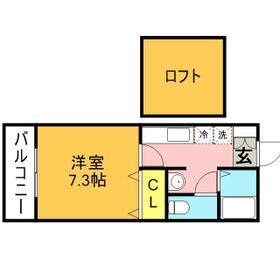 アリビラ和白東の間取り