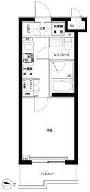 ルーブル武蔵新城弐番館の間取り