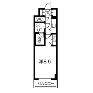 スパシエトラッド門前仲町の間取り