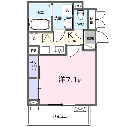 ヒカルサ熊谷曙町の間取り