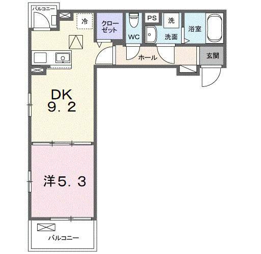 ヒカルサ熊谷曙町の間取り
