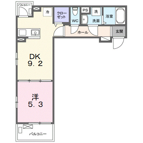 ヒカルサ熊谷曙町の間取り