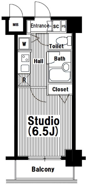 ガラ・ステージ目黒の間取り