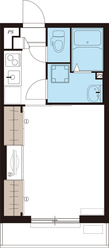 リブリ・江北Ⅱの間取り
