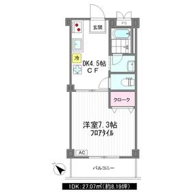 コモビレッジ南台1号館の間取り