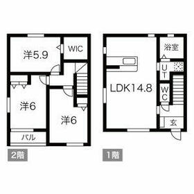 りずむはうす αの間取り