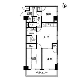 上池台コータスⅡの間取り
