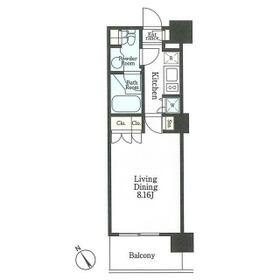リージア新百合ヶ丘の間取り