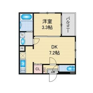 ハーモニーテラス枇杷島の間取り