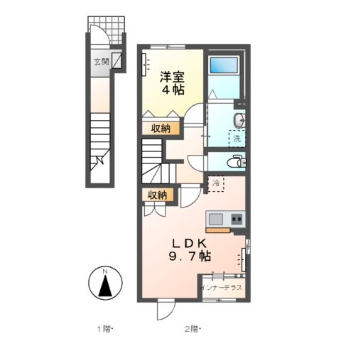Abelia(アベリア)の間取り