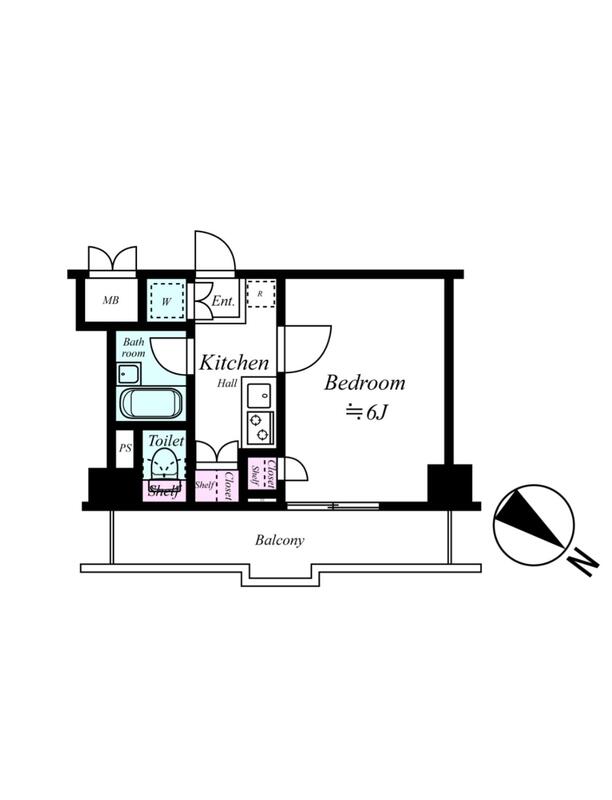 ルーブル下丸子弐番館の間取り