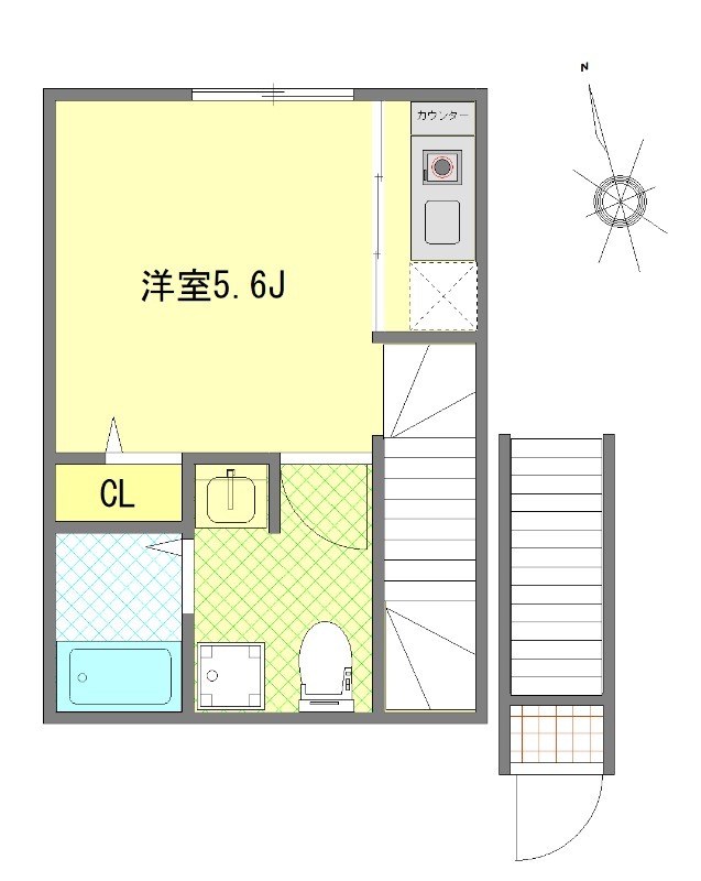 サザンロード西ヶ原の間取り
