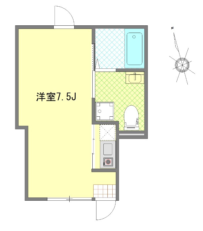 サザンロード西ヶ原の間取り