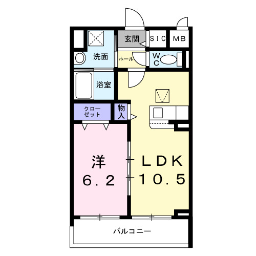 Stella日吉の間取り