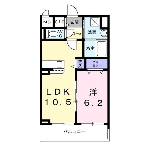 Stella日吉の間取り