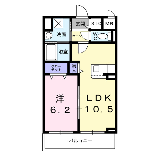 Stella日吉の間取り
