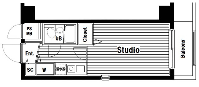 シティ東十条の間取り