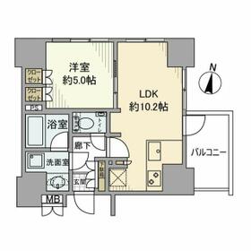 プレミスト大宮Terminal Marksの間取り