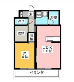 グランメゾンⅡの間取り