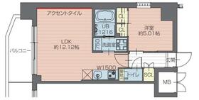 プレジオ川口ASIANの間取り