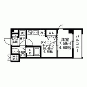 エムエー武蔵関の間取り