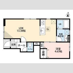 リーブルファイン三郷半田の間取り