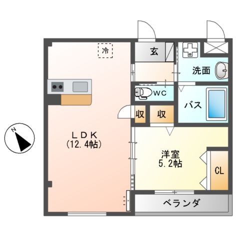 SIMA笹丘(シマササオカ)の間取り