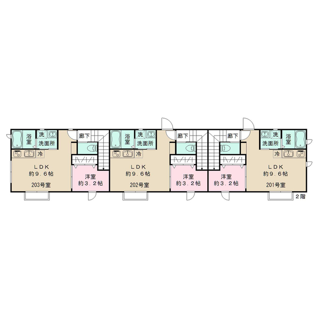 シャルモントの間取り