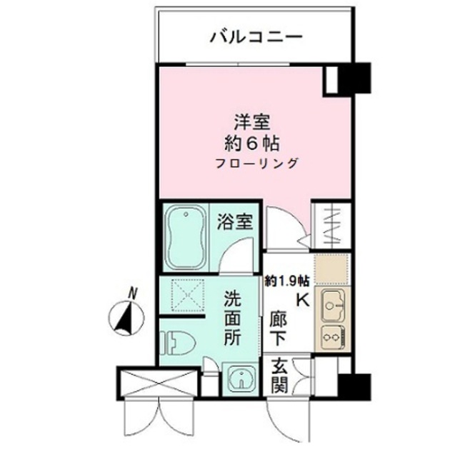CYNTHIA代田橋Ⅲの間取り