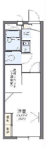 レオパレスコスモの間取り