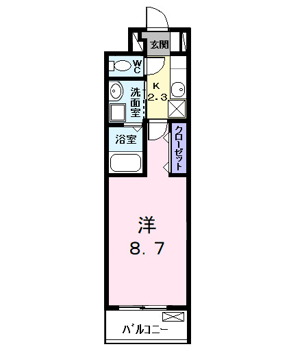 エクセルシオールⅡの間取り