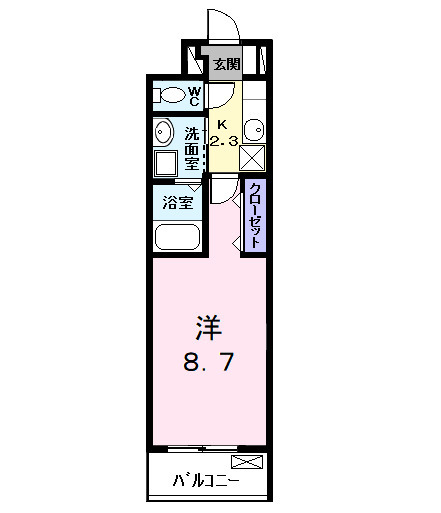エクセルシオールⅡの間取り
