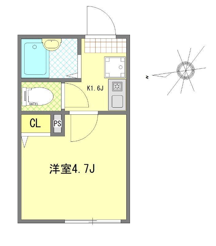 ＡＬＢＡ亀有の間取り