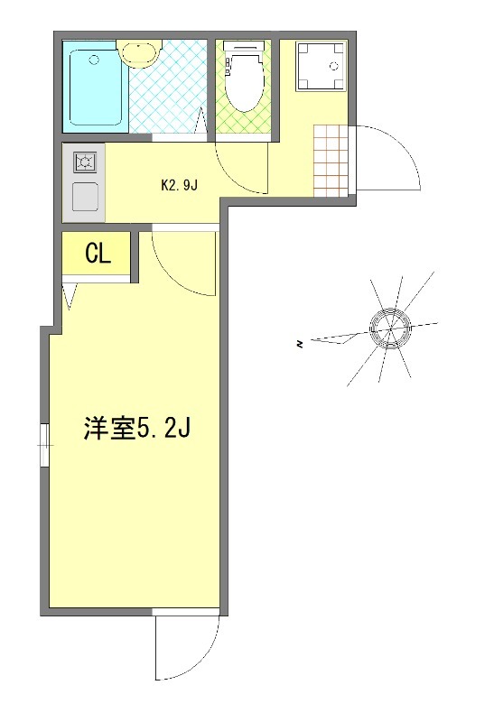 ＡＬＢＡ亀有の間取り