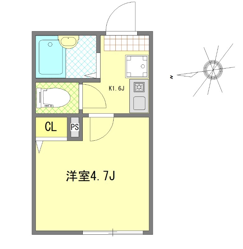 ＡＬＢＡ亀有の間取り