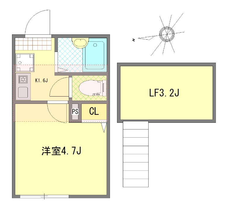 ＡＬＢＡ亀有の間取り