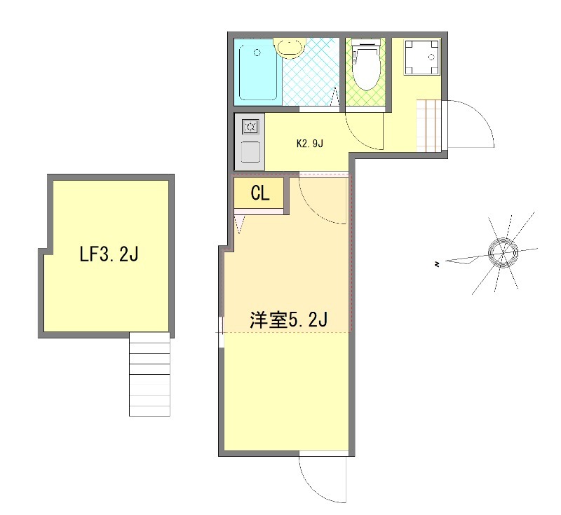 ALBA亀有の間取り