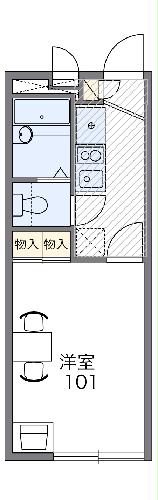 レオパレスTORISUの間取り