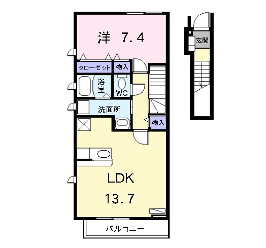 ネオブライトの間取り
