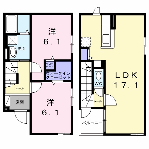 ハルノテラスの間取り