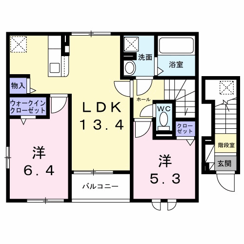 ハルノテラスの間取り
