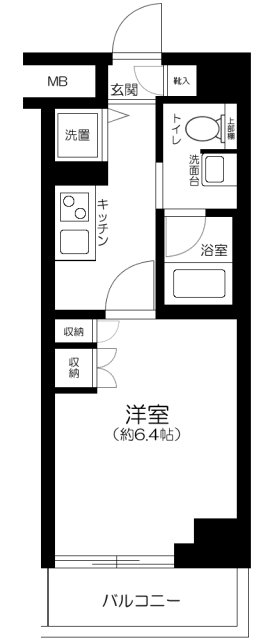 AXAS板橋本町の間取り
