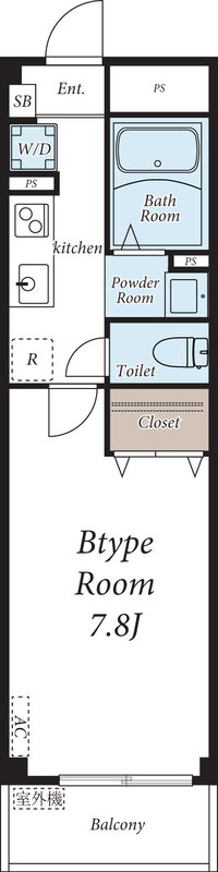 キューベックスワイズの間取り
