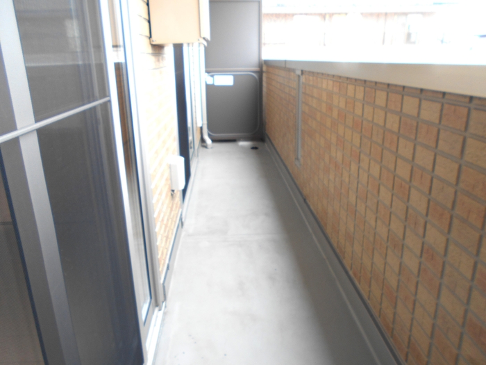 12/28 バルコニー