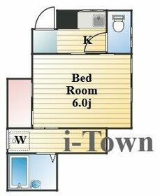 関アパートⅡの間取り