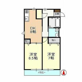 アンセリアAの間取り