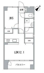 リバーサイドマンションB棟の間取り