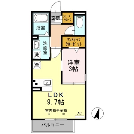 弐番館の間取り