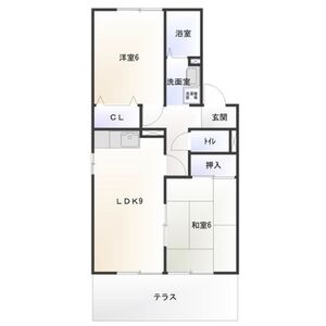 メゾンジェラールの間取り